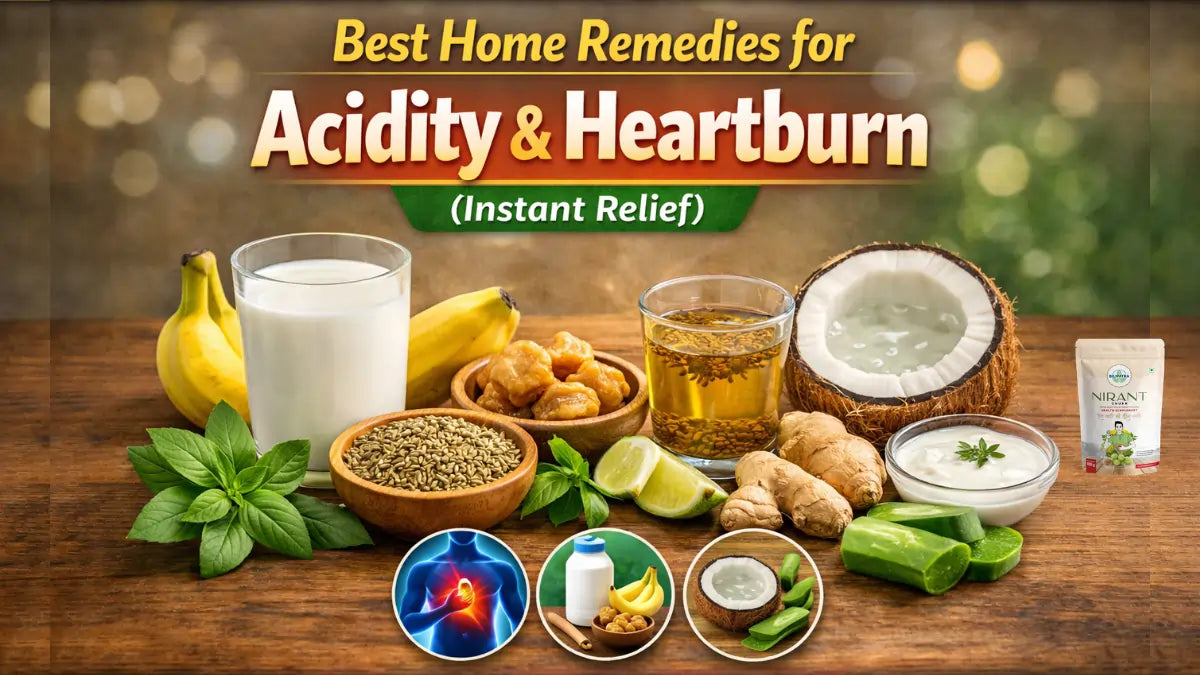 11 Best Home Remedies for Acidity & Heartburn (Instant Relief)