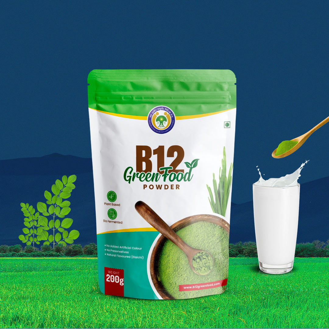 B12 GreenFood Powder – The Best Natural Remedy for Fatigue, Gut Issues & Vitamin B12 Deficiency