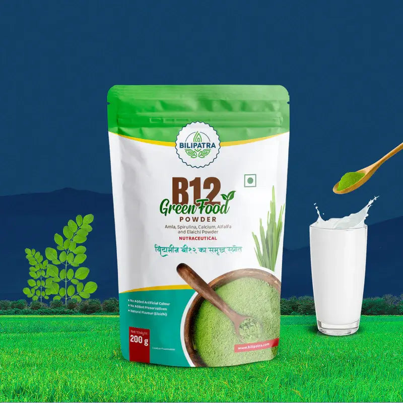 B12 GreenFood Powder – The Best Remedy for Fatigue, Gut Issues & Vitamin B12 Deficiency
