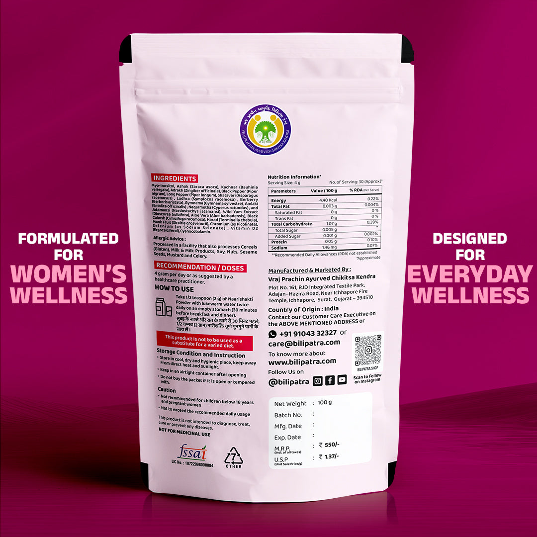 NaariShakti Powder for Women’s Wellness & Hormonal Support