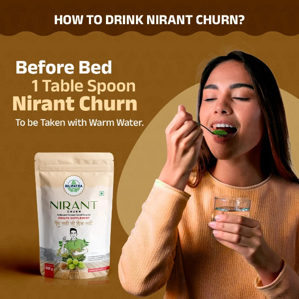 Nirant Churn – A Trusted Formula for Gas, Heartburn, Digestion & Regular Bowel Cleansing